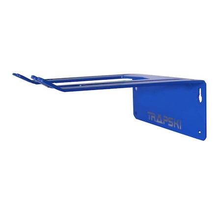 Trapski TRAPAWAY Single Ski or Snowboard Wall Rack, Blue TRAPAWAY-SWALL-BLU